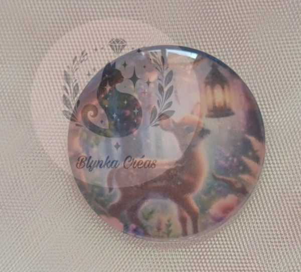 Cover-Minder en Verre : La Forêt des merveilles : le Faon et la lanterne enchantée