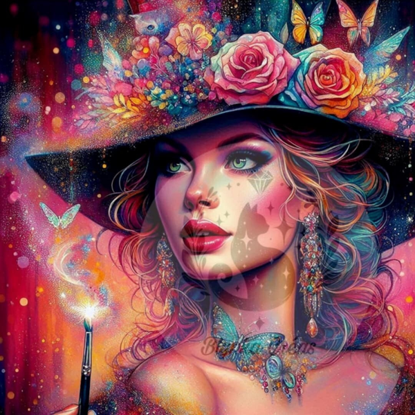 La Magicienne au Sommet des Fleurs de Lum'ia