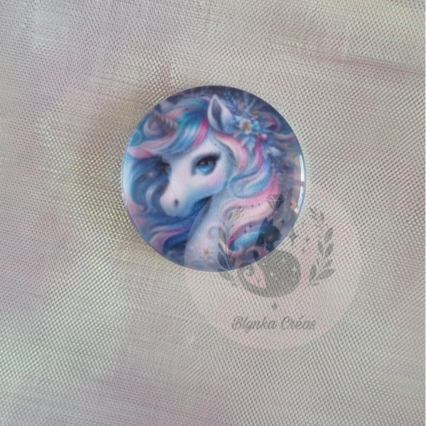 Cover-Minder en Verre : Mystica, la Licorne Enchantée