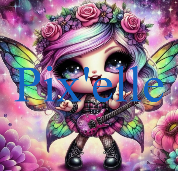 Gudule Rose-Thorn de Pix'elle Paillette
