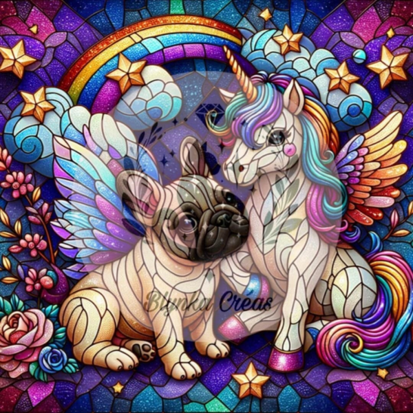 Le Bouledogue et la Licorne de Lum'ia