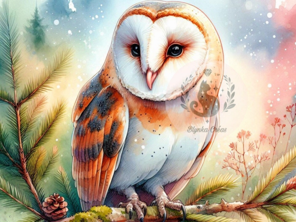 Veilleuse des Bois : la Chouette Effraie de Lum'ia