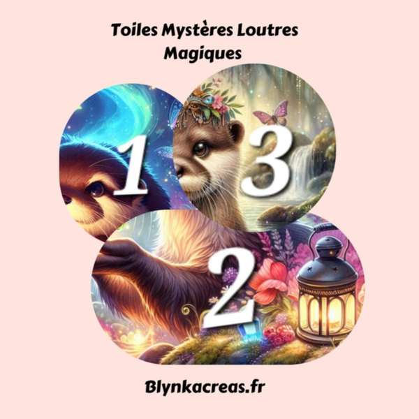 Toiles Mystères : Loutres Magiques