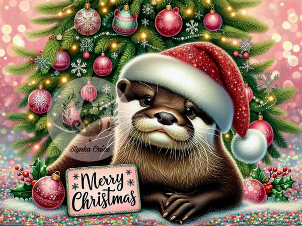La Loutre de Noël de Lum'ia