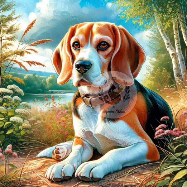 Beagle au Coeur de la Nature de Lum'ia