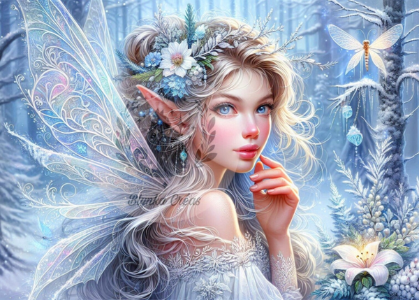 La Fée des Neiges et la Fleur Enchantée de Lum'ia