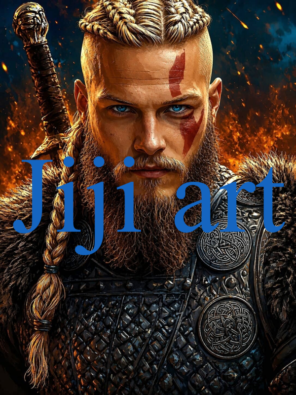Magnar, Guerrier des Cendres de Jiji Art