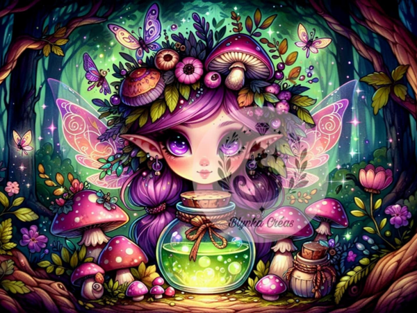 L'Elfe et le Secret des Champignons de Lum'ia