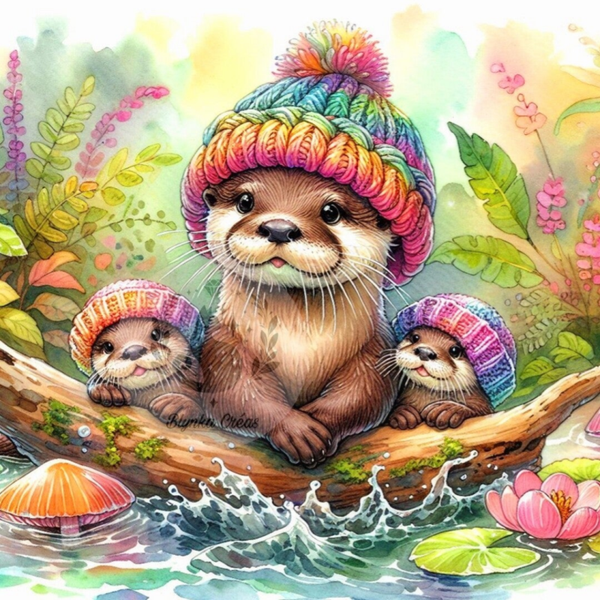 Un Hiver au Bord de la Rivière de Lum'ia