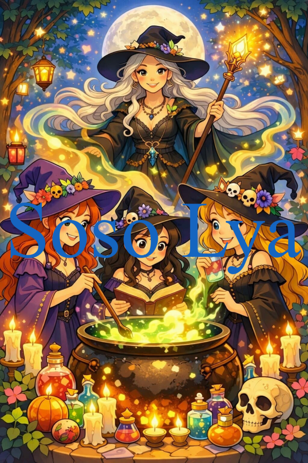 Le Pacte des Trois Sorcières de Soso Lya