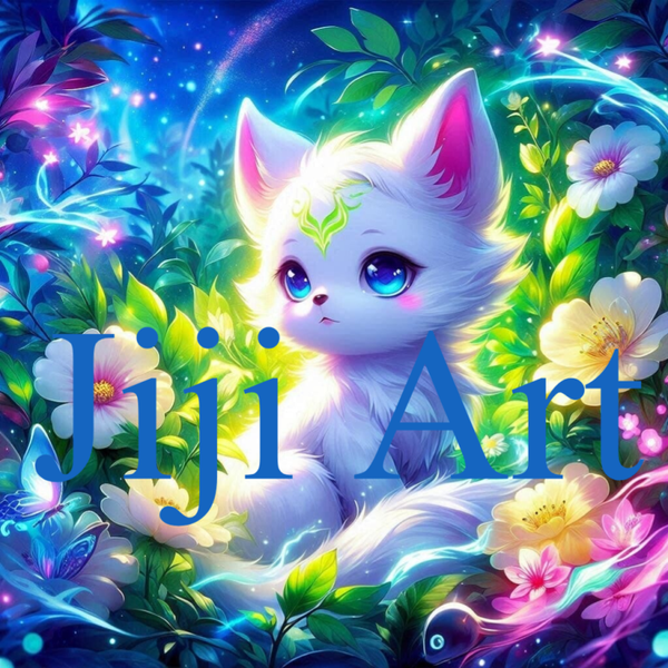 Loupix, Esprit du Bois Fleuri de Jiji Art