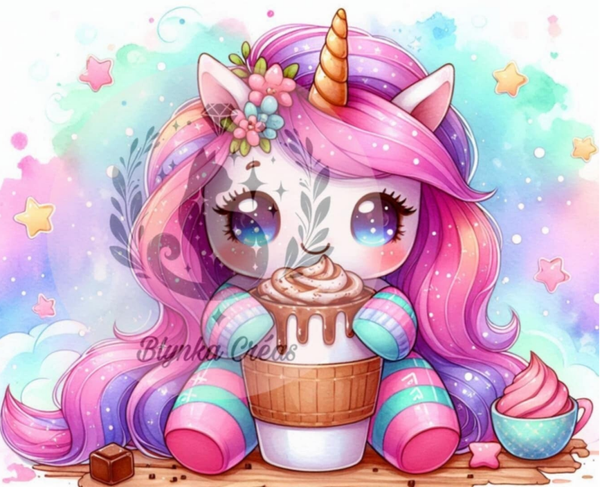 La Licorne et son Chocolat Chaud de Lum'ia