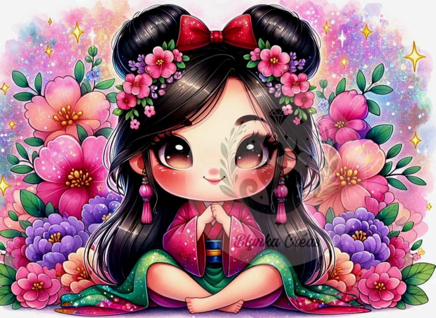 Petite Fleur d'Asie de Lum'ia