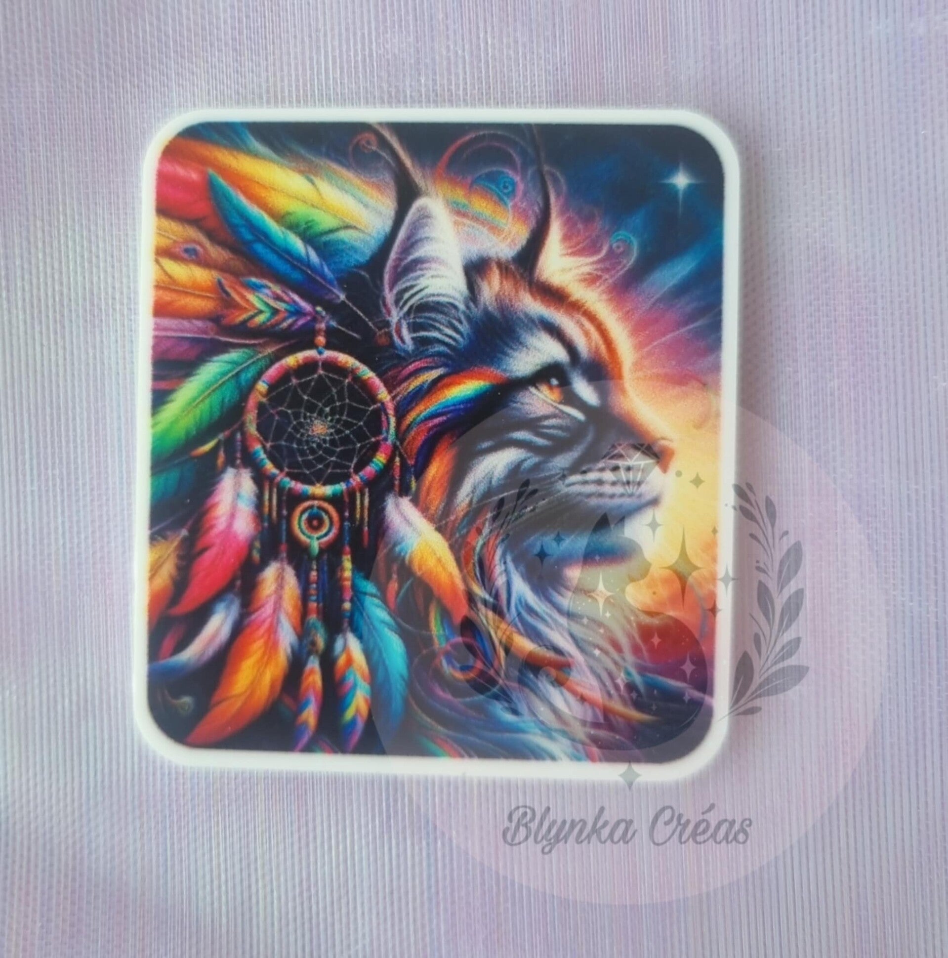 Cover-Minder Plat – Le Chat aux Plumes de légendes