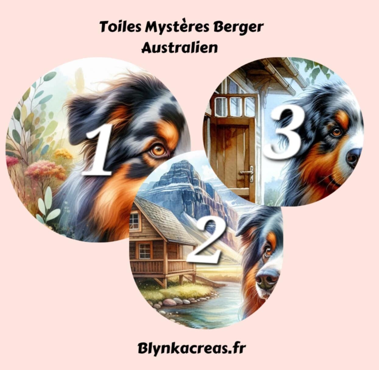 Toiles Mystère Berger Australien 🐾