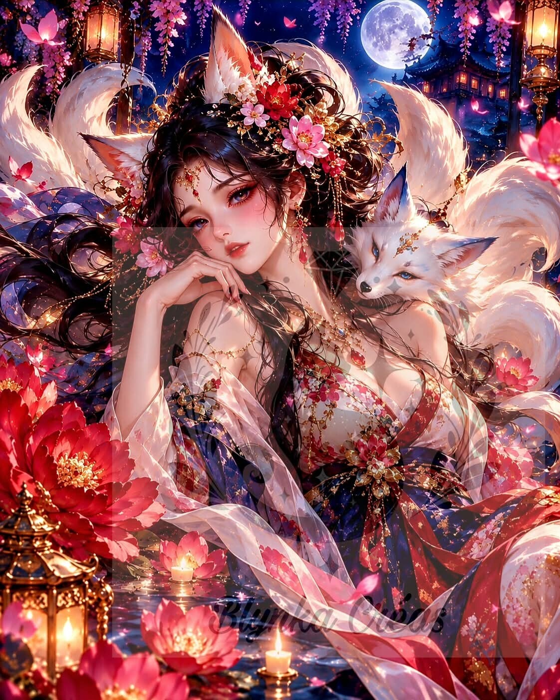 La Fleur de Tsukiko de Lum'ia