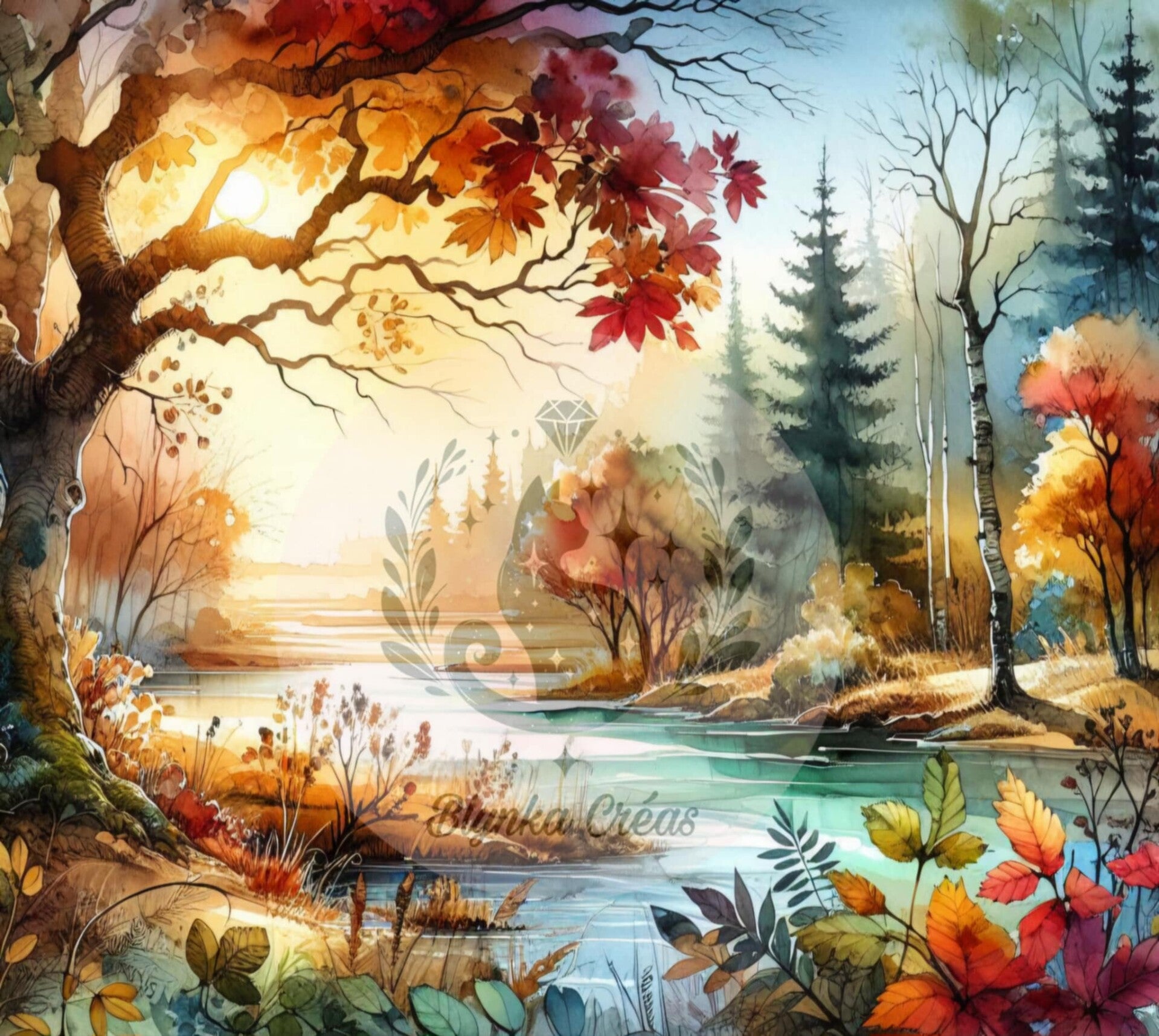 Le Ruisseau des Rêves d'Automne de Lum'ia