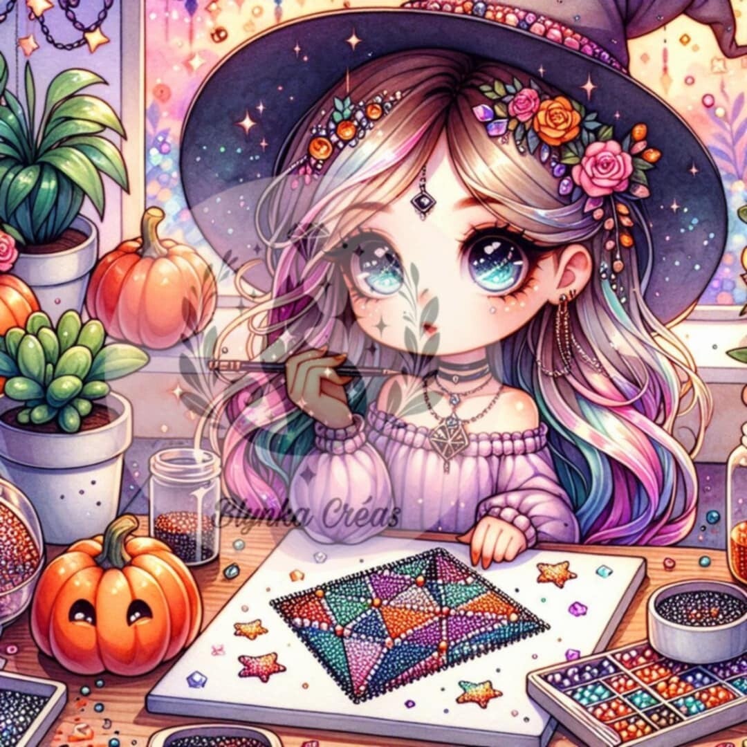 Les Sortilèges du Diamond Painting de Lum'ia