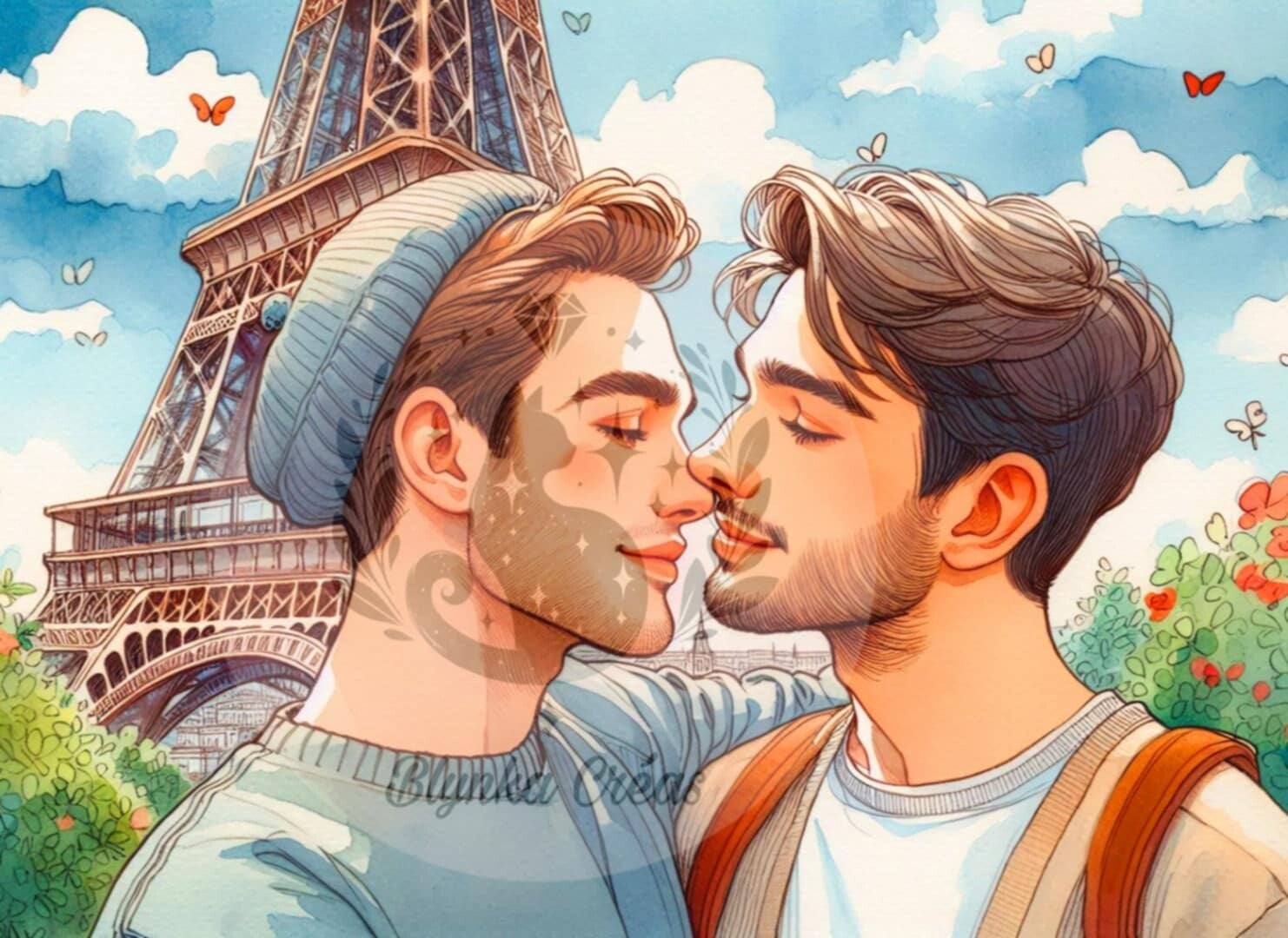 Les Amants à Paris de Lum'ia