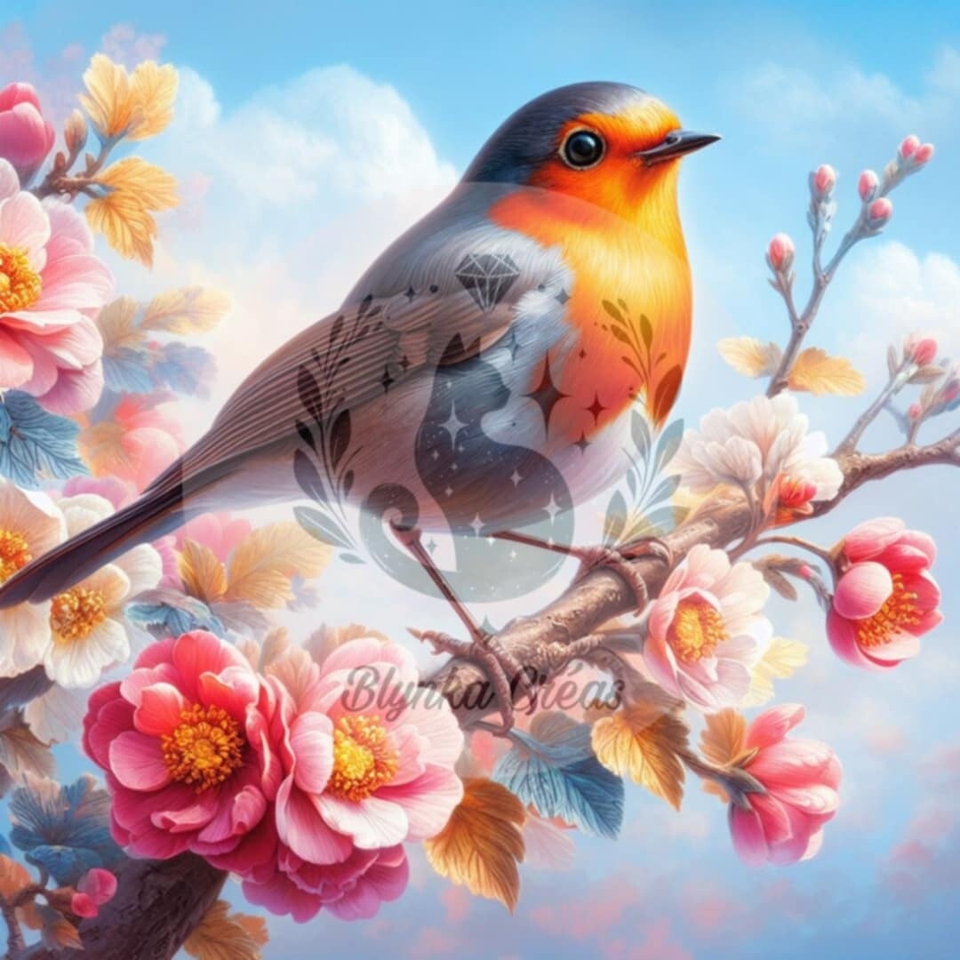 Mélodie du Printemps : le Rouge-gorge de Lum'ia