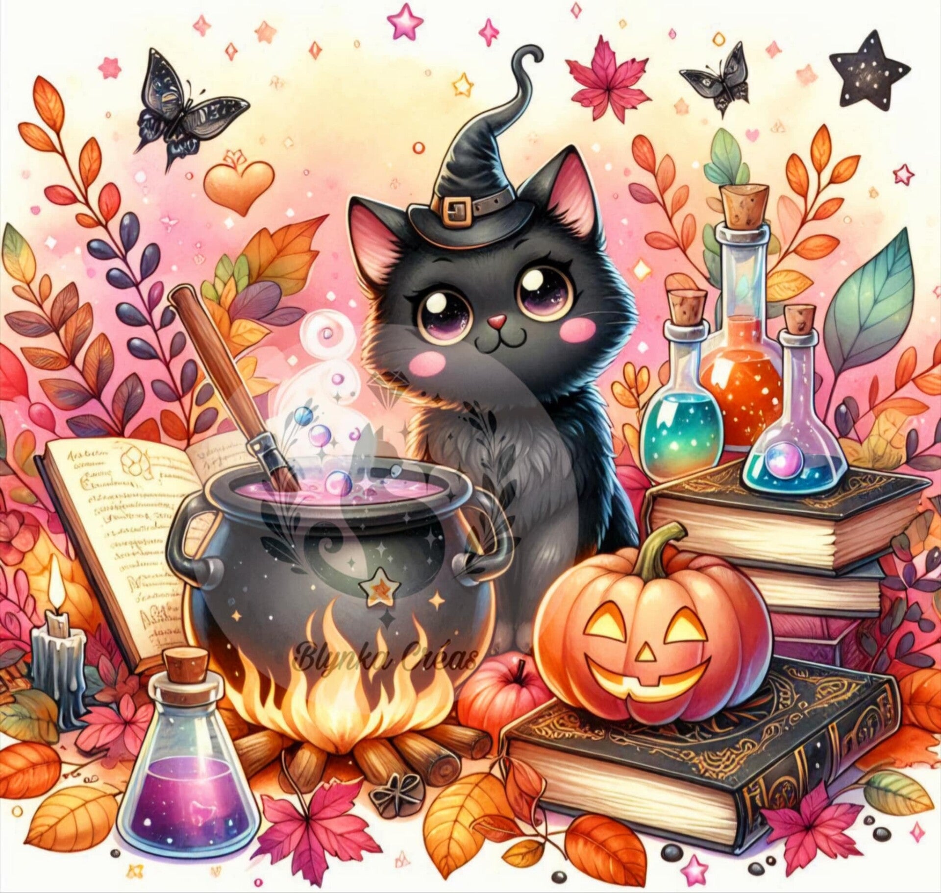 Alchimie Féline : Le Chat Magicien de Lum'ia