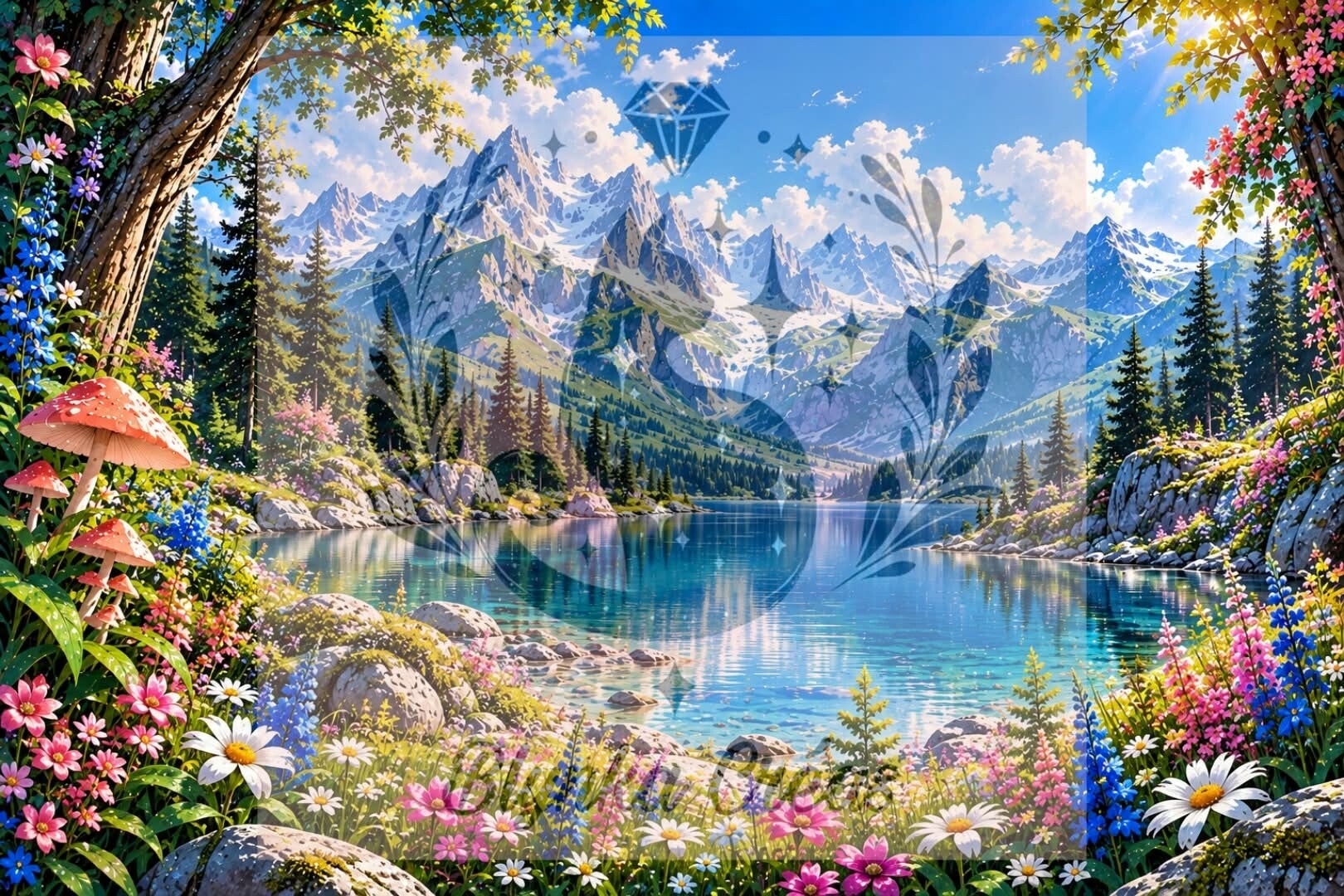 Le Lac des Sommets de Lum'ia