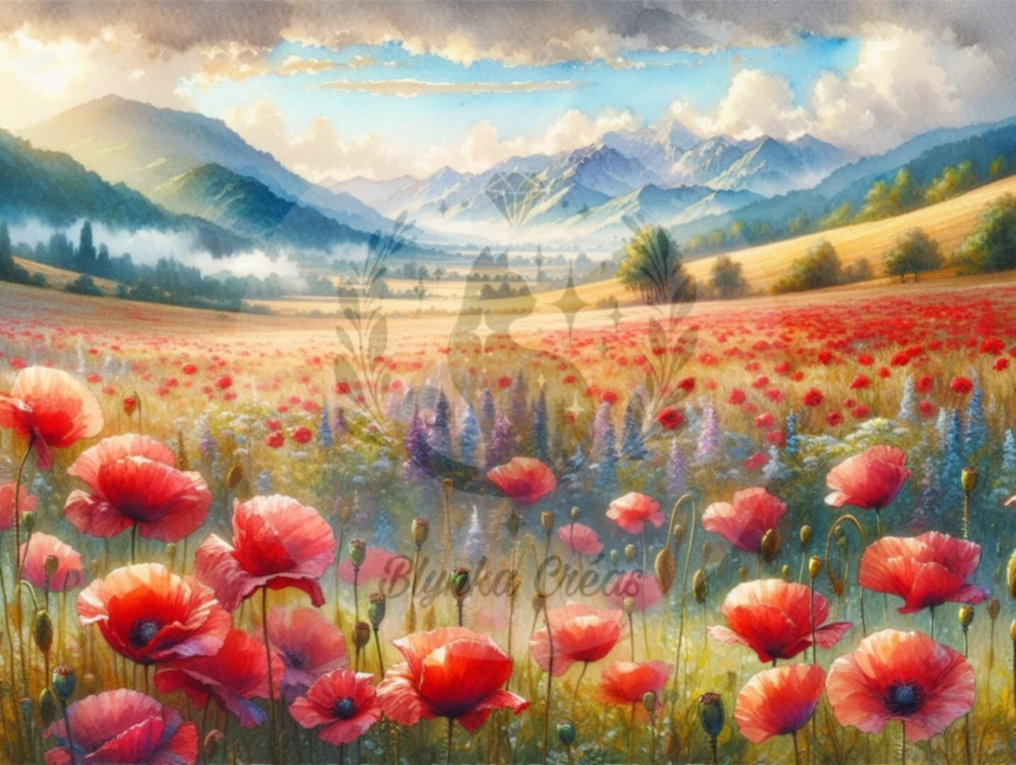 Horizon Fleuri : Les Coquelicots de Lum'ia