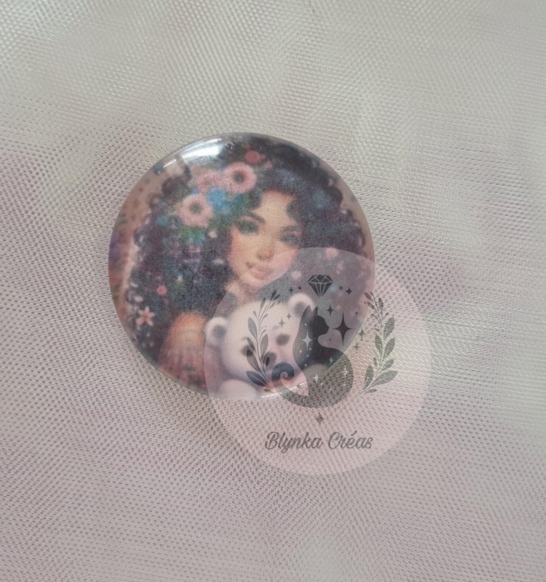 Cover-Minder en Verre : Murmures au Jardin