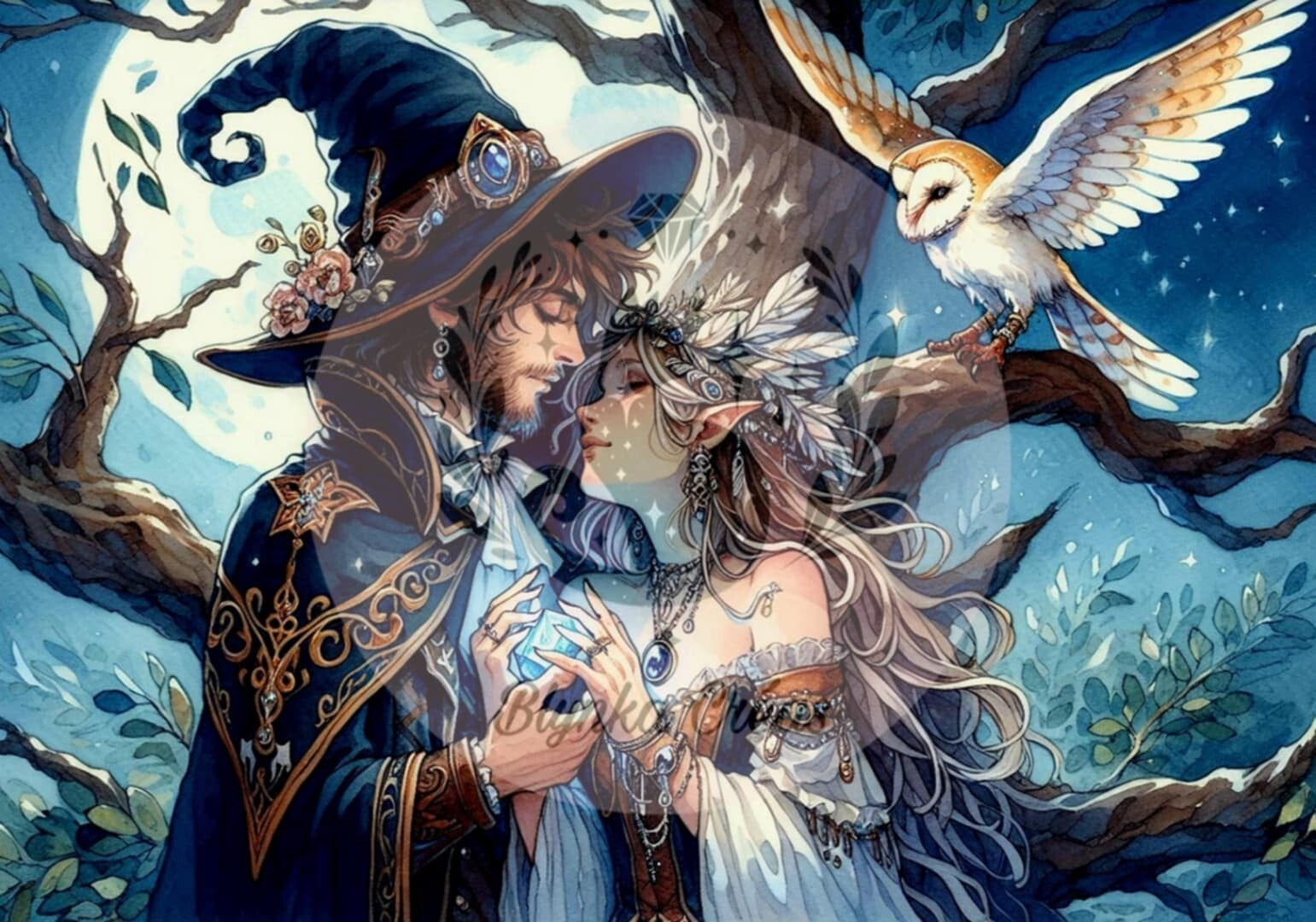 Sous la Lune Ensorcelée de Lum'ia