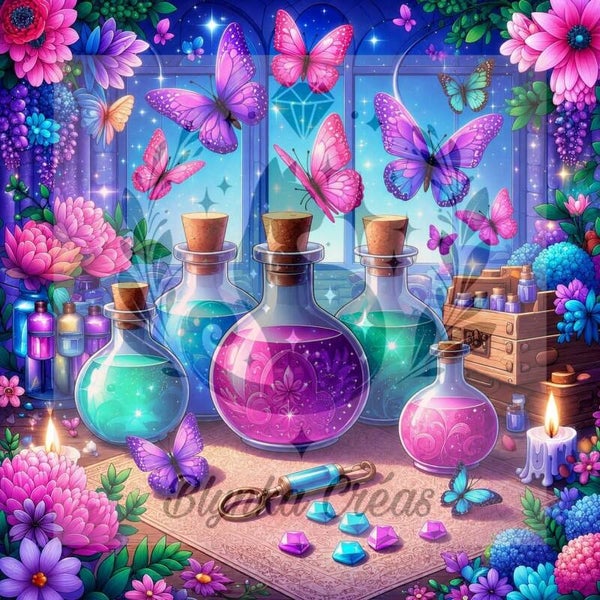 Les Potions Papillonesques de Jiji Art