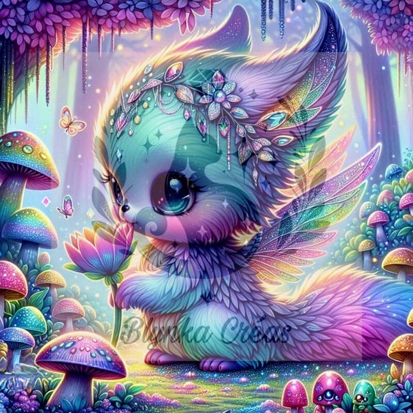 En Stock : Lunéa, Créature Arc-en-ciel de Lum'ia