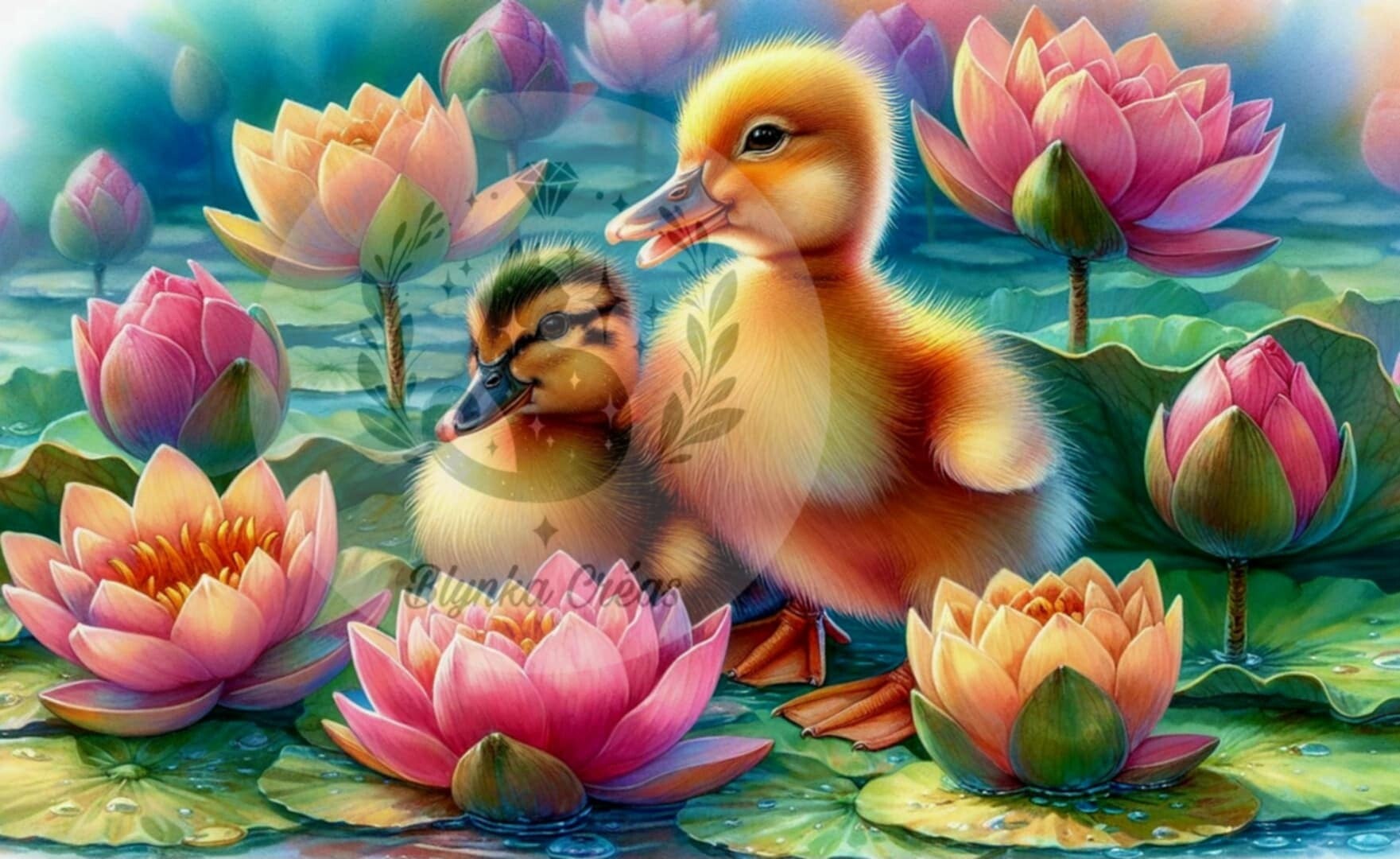 Plumes et Nénuphars de Lum'ia