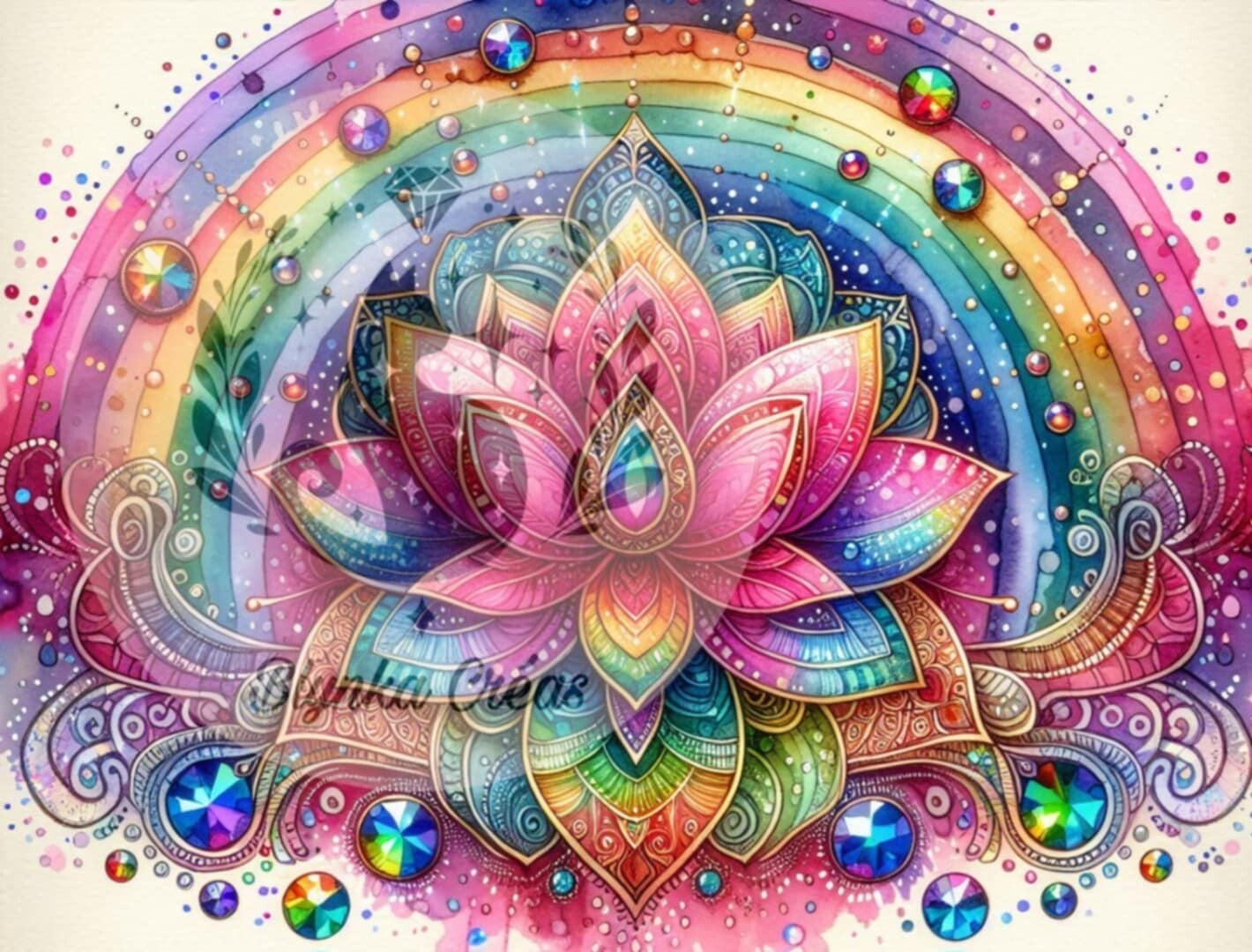 Lotus Arc-en-Ciel de Lum'ia