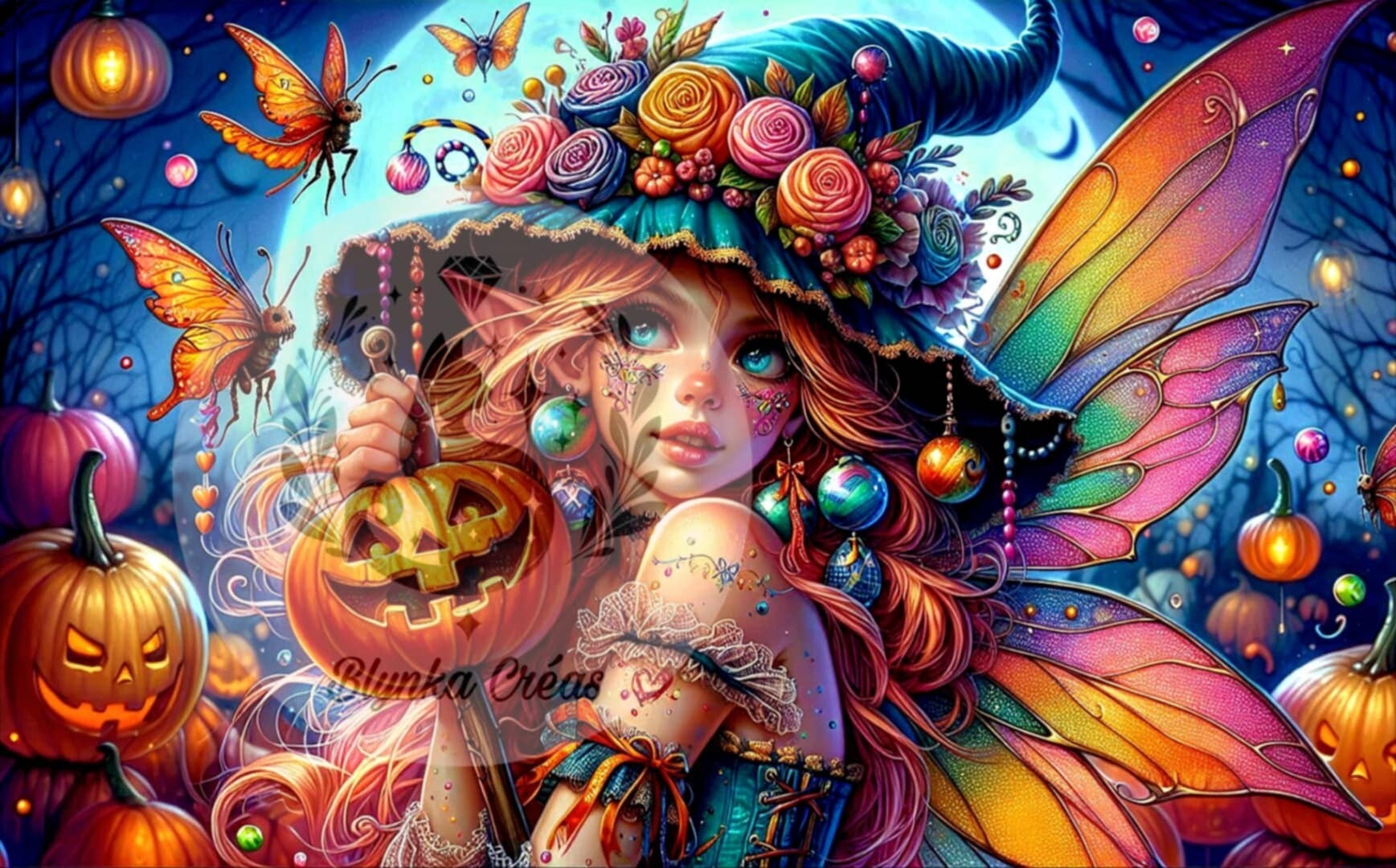 La Fée d'Halloween de Lum'ia