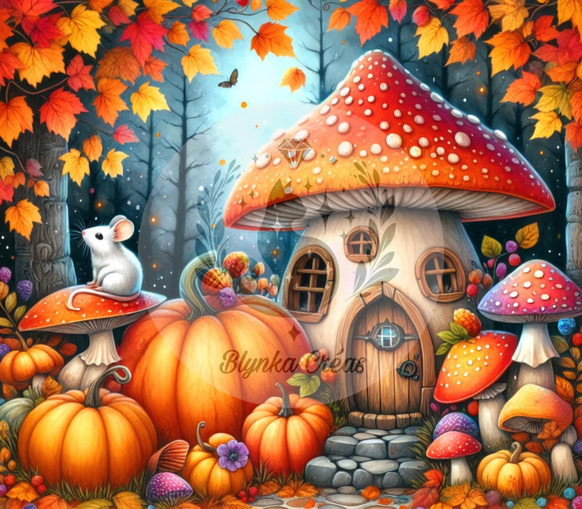 La Maison Champignon de Blanchette de Lum'ia