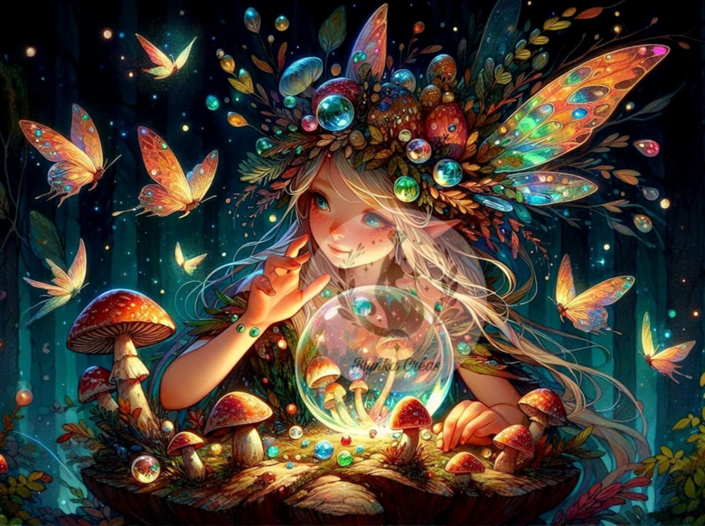 L'Elfe et L'Âme de la Forêt de Lum'ia