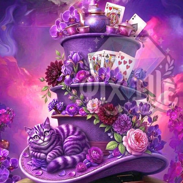 Le Chapeau des Songes Pourpres de Pix'elle Paillette