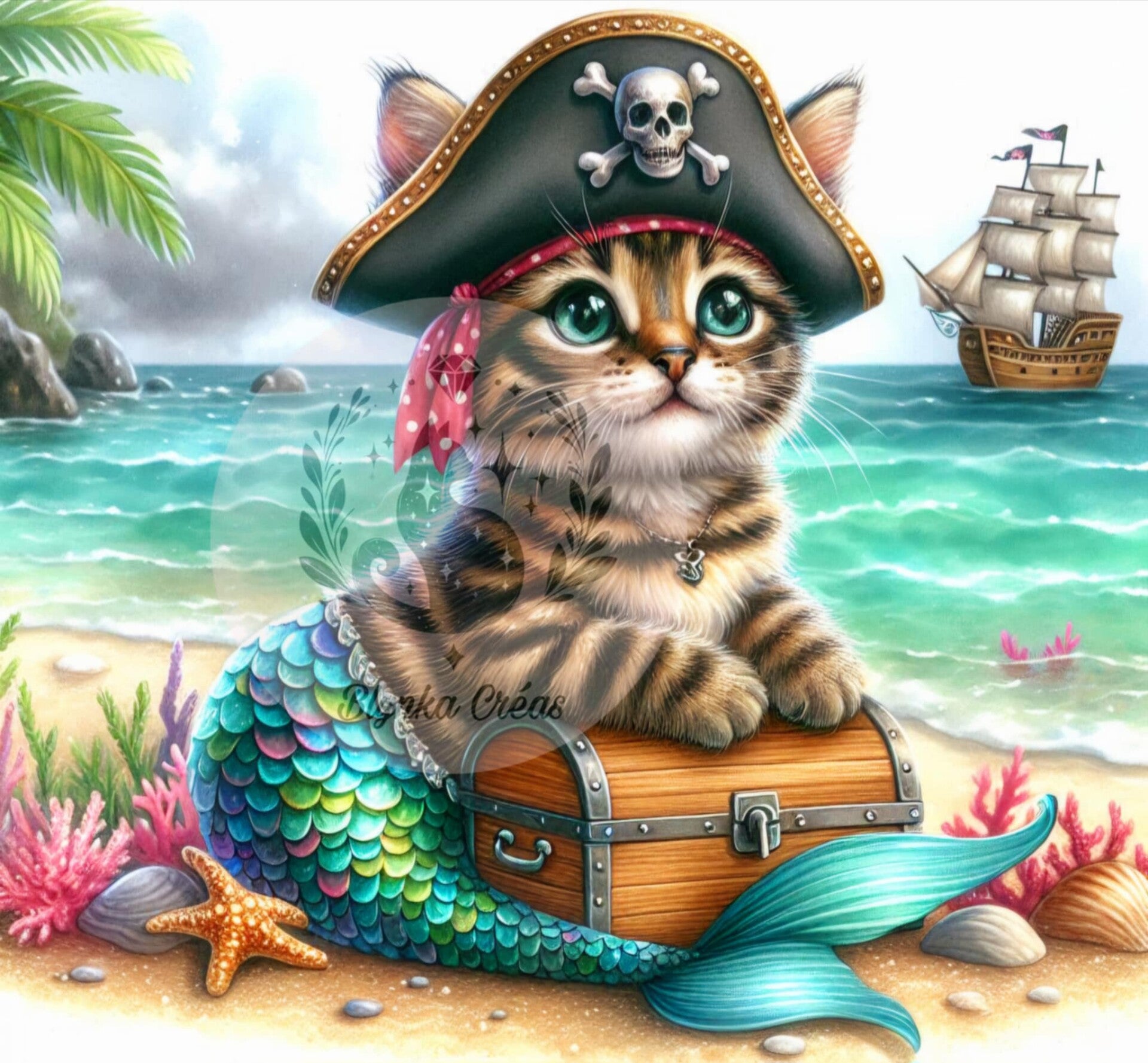 Le trésor secret du chaton des mers de Lum'ia