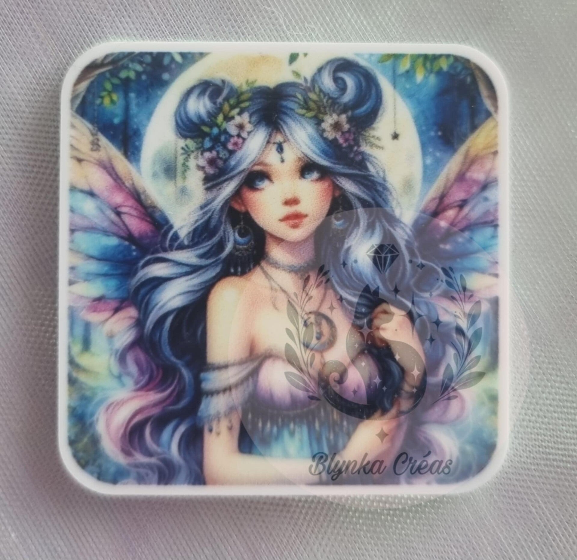 Cover-Minder Plat – Elyna : La Fée Lunaire