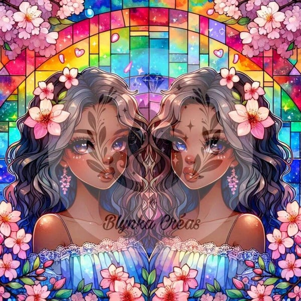 Les Gémeaux Arc-en-Ciel de Lum'ia