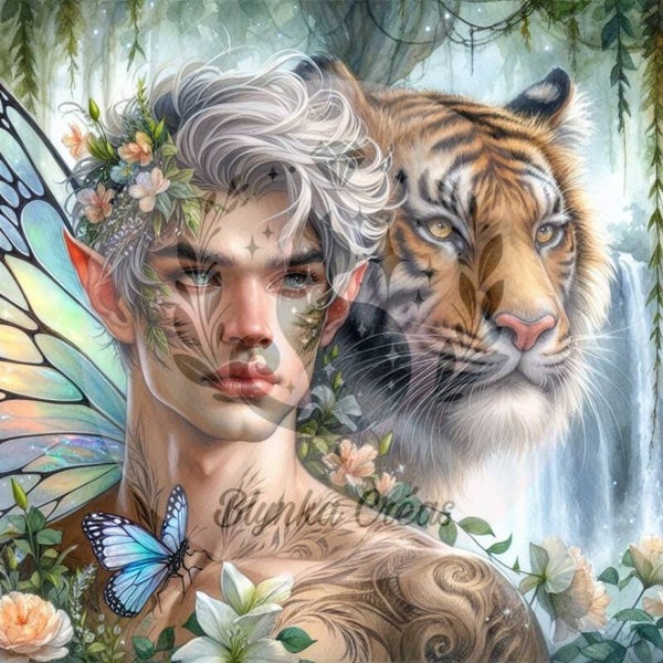 Fureur et Lumière : l’Elfe et le Tigre d’Aube de Lum'ia