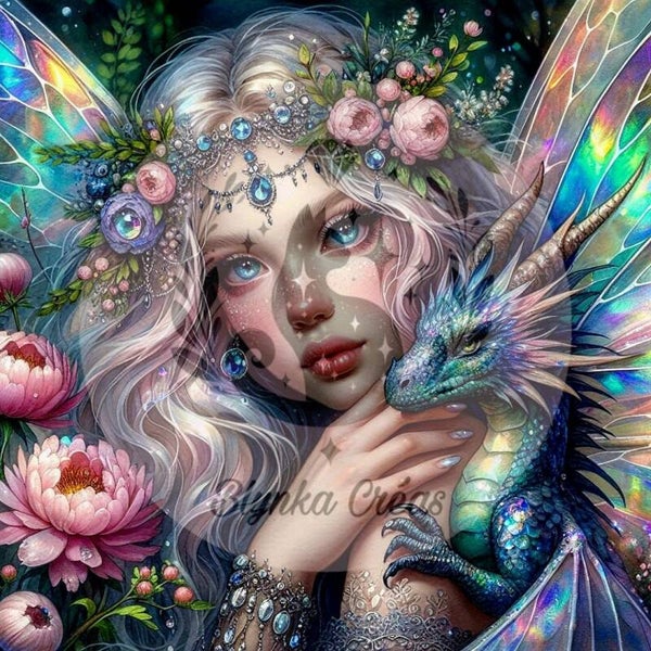 Erylia et le Dragon des Cieux de Lum'ia