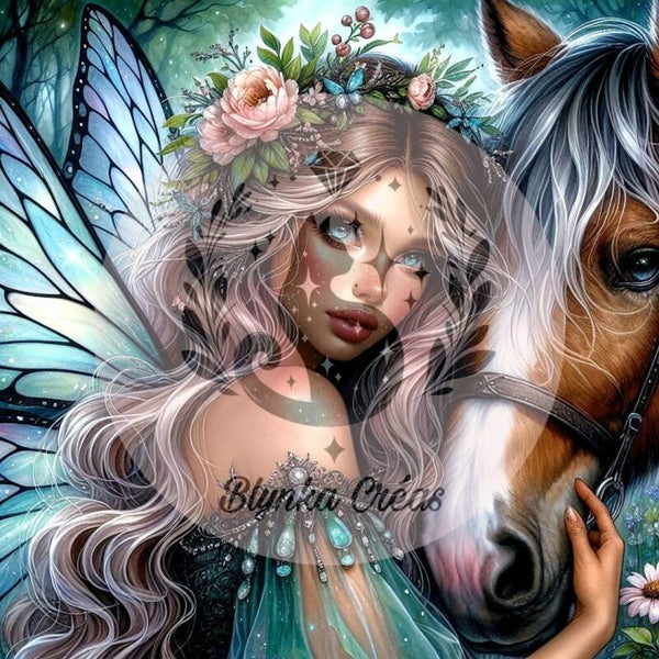 Le Souffle Enchanté du Cheval d’Aurora de Lum'ia
