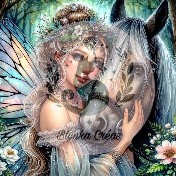 La Fée & Cheval Céleste de Lum'ia