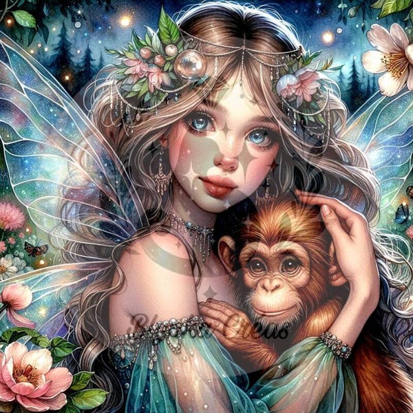 Lorya et le Singe des Merveilles de Lum'ia