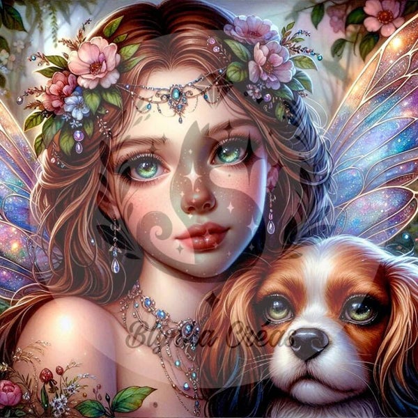 La Fée et le Chien des Lumières de Lum'ia
