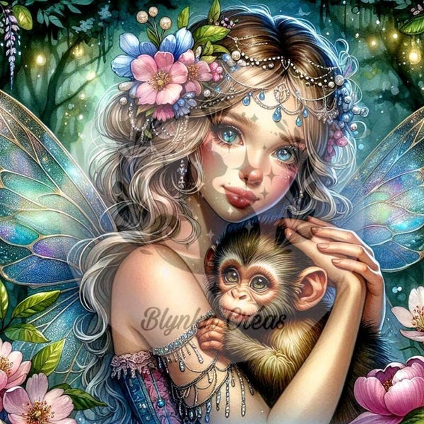 La Fée & Singe Malicieux de Lum'ia