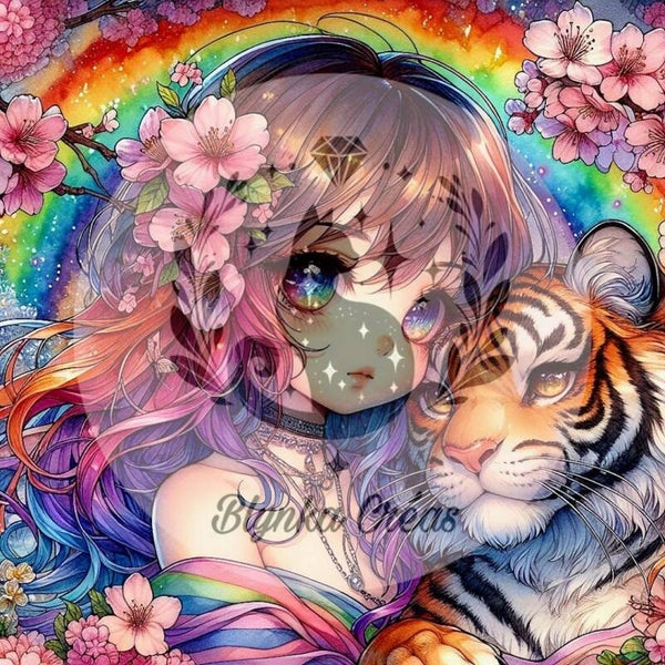 La Princesse et le Tigre des Sakura Enchantés de Lum'ia