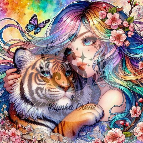 La Fille du Soleil et le Tigre de Lum'ia