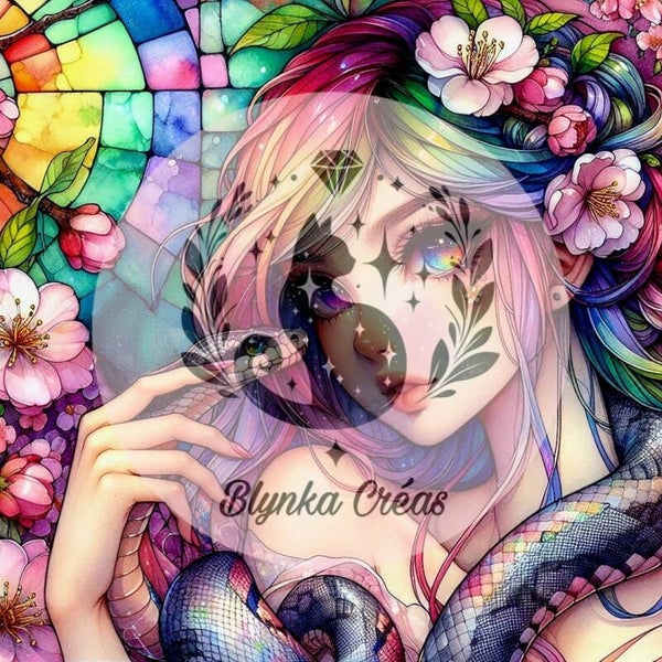 La Mystique et le Serpent d’Aurore de Lum'ia